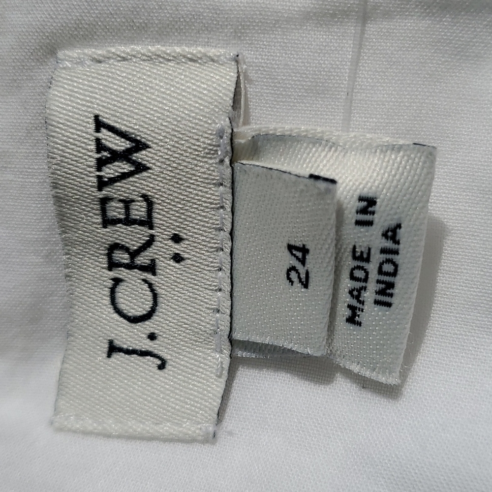 J. Crew Factory 100% Cotton Border Eyelet Dress L6950